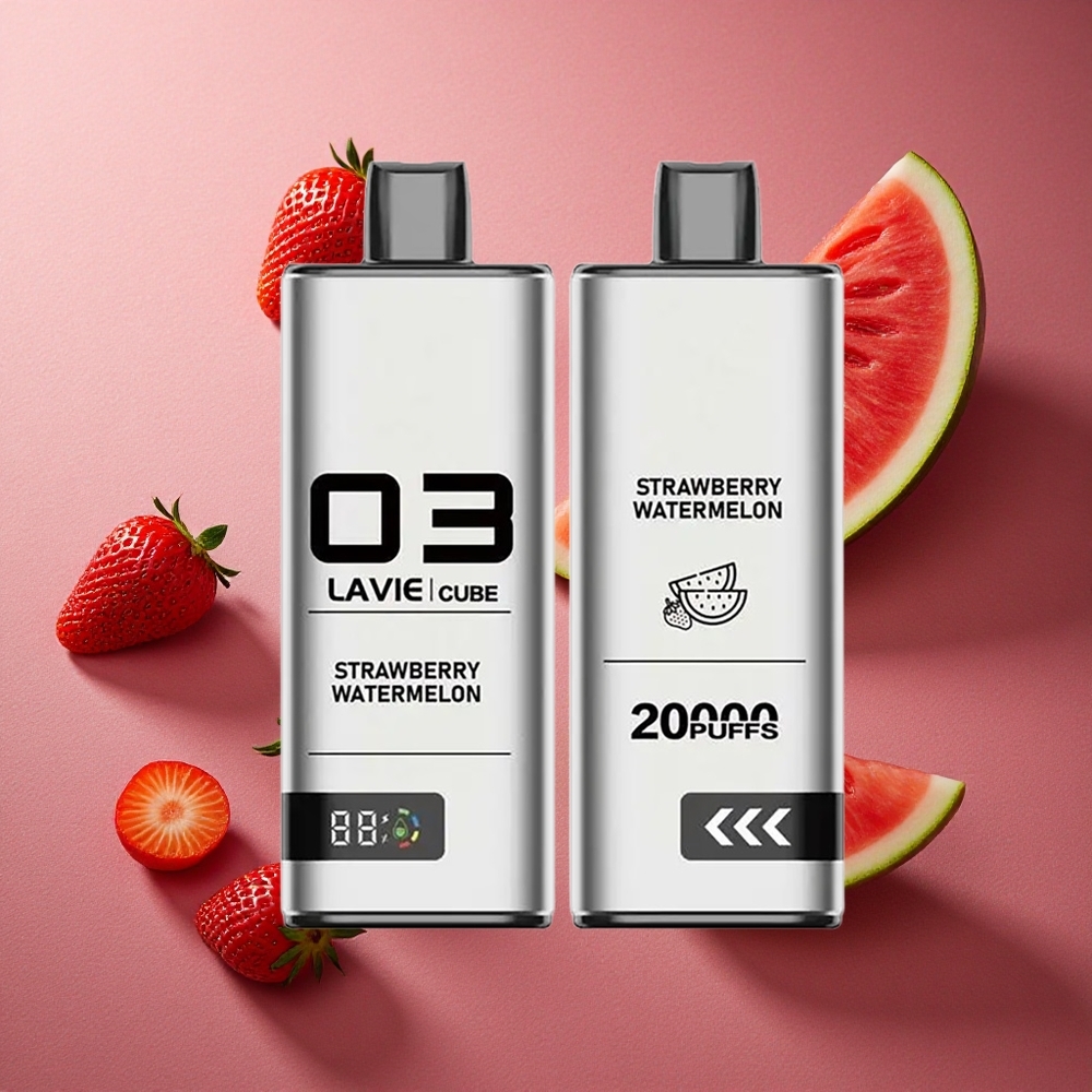 Jordgubb Vattenmelon Lavie Cube 20000 Puffs 28ML Sverige grossist