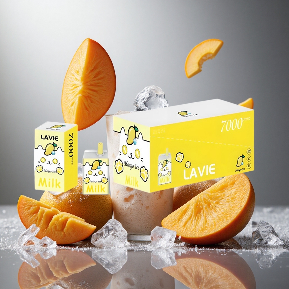 Mango Is LAVIE Milk 7000 Puffs 16ML 0%/2%/5% Nikotin Sverige grossist