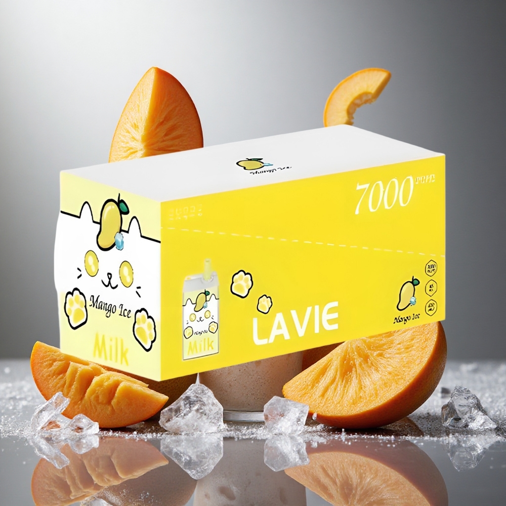 Mango Is LAVIE Milk 7000 Puffs 16ML 0%/2%/5% Nikotin Sverige grossist