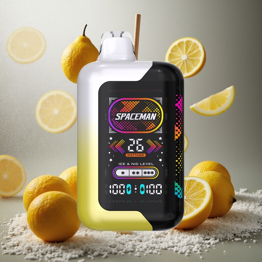 Citron Pop SMOK SPACEMAN SP40000 40000 puffar 20ml e-vätska Sverige grossist