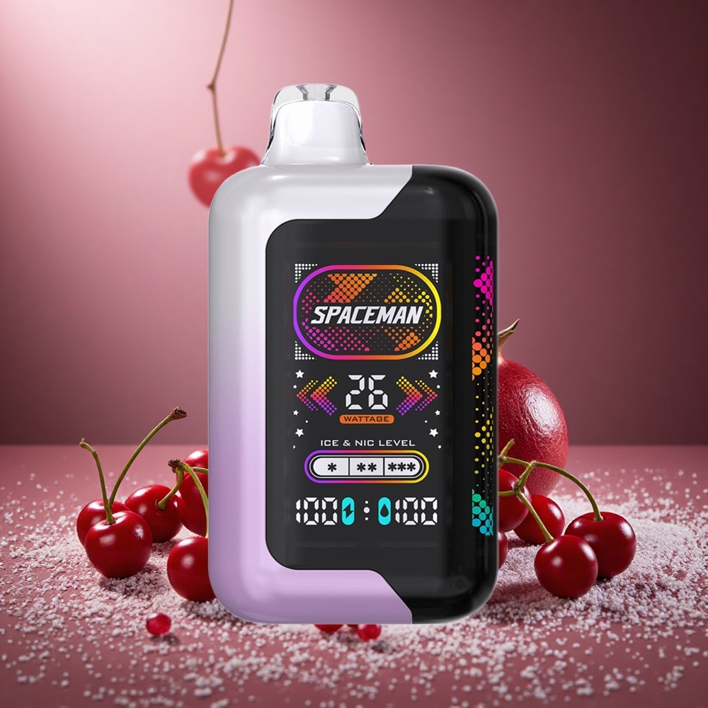 Körsbär granatäpple SMOK SPACEMAN SP40000 40000 puffar 20ml Sverige grossist