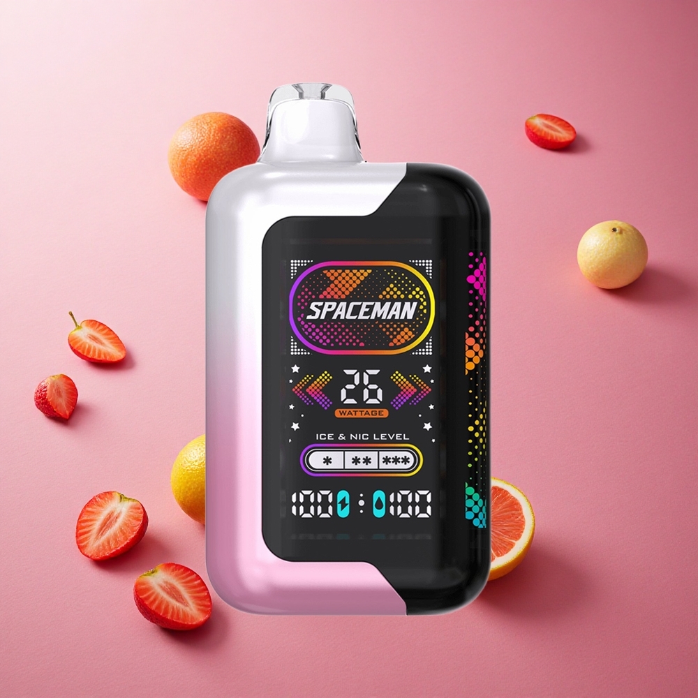 Rosa Citronvatten SMOK SPACEMAN SP40000 40000 puffar 20ml Sverige grossist