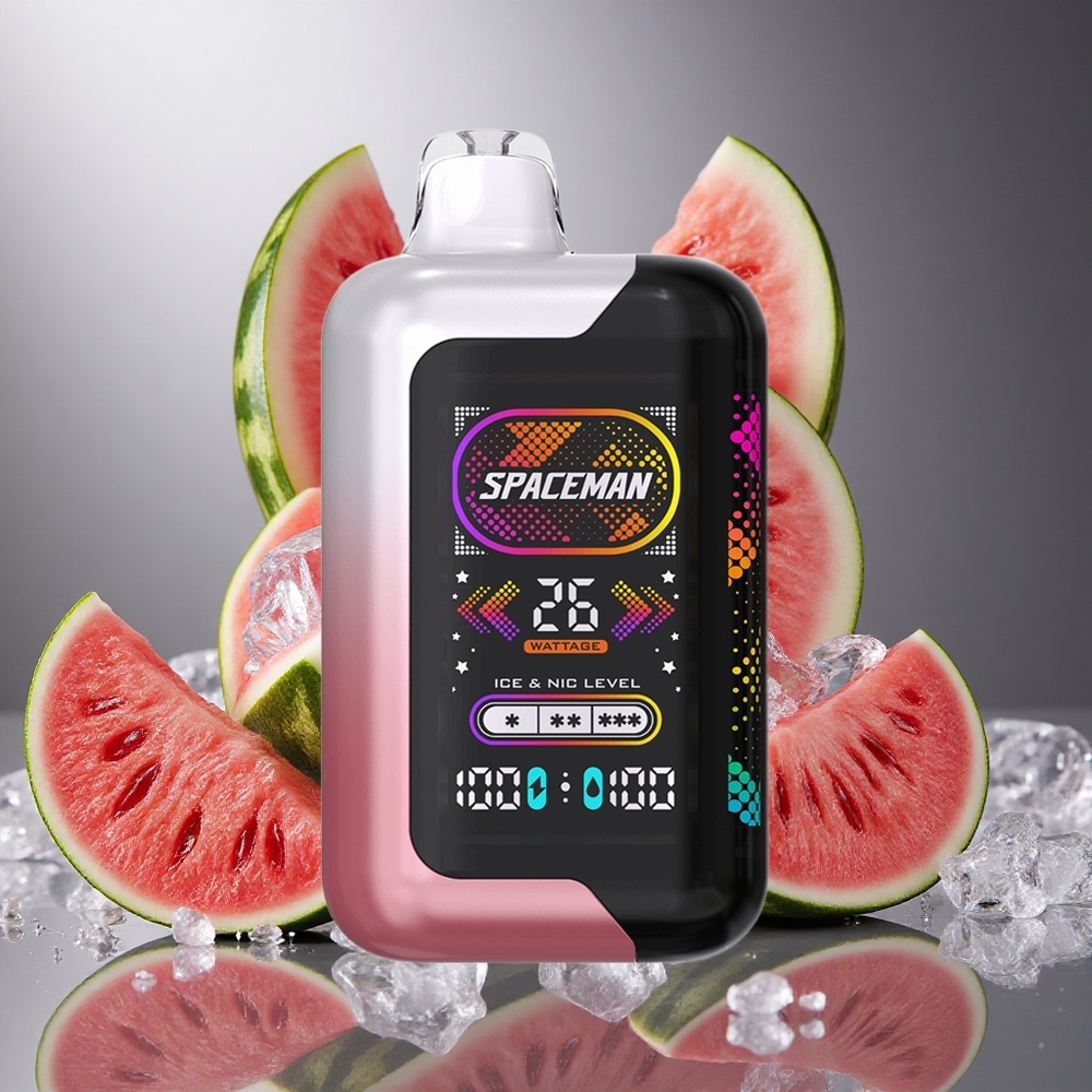 Vattenmelon Is SMOK SPACEMAN SP40000 Engångs Vape 40000 Puffar 20ml Sverige grossist