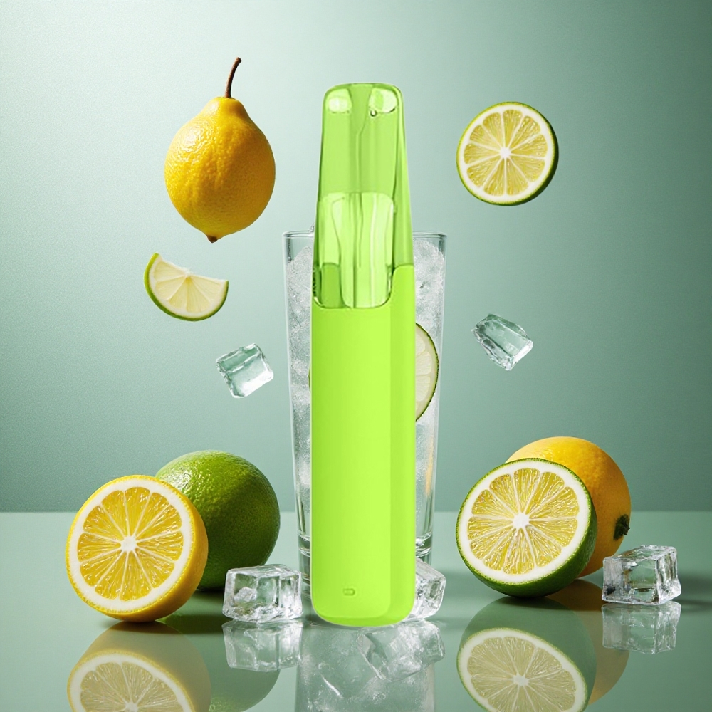 Citron Lime Is Snowplus Dash 4000 Puffs Keramisk Atomizer 7,5 ml Sverige grossist
