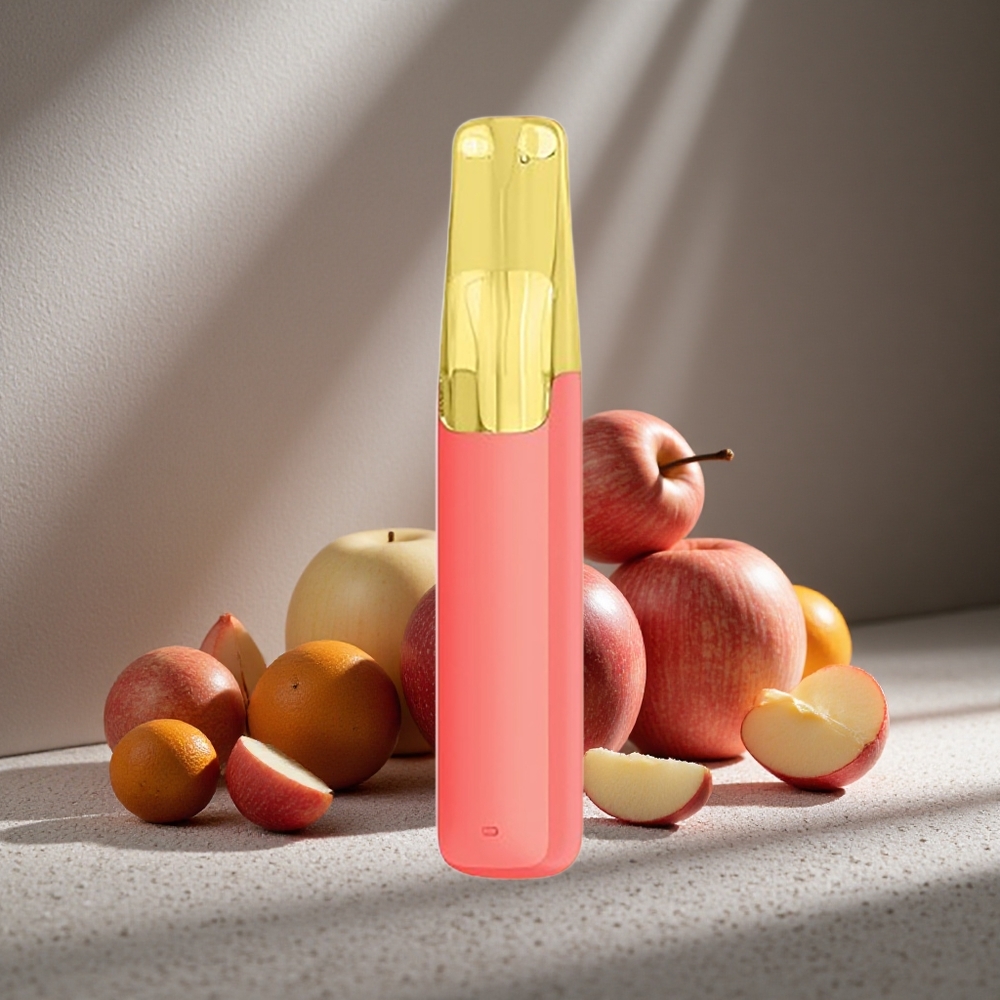 Honeycrisp Äpple Snowplus Dash 4000 Puffs 7,5 ml E-vätska Ceramisk Atomizer Sverige grossist