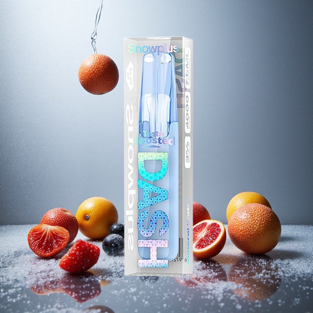 Mineralvatten Snowplus Dash 4000 Puffs Keramik 7,5 ml Sverige grossist