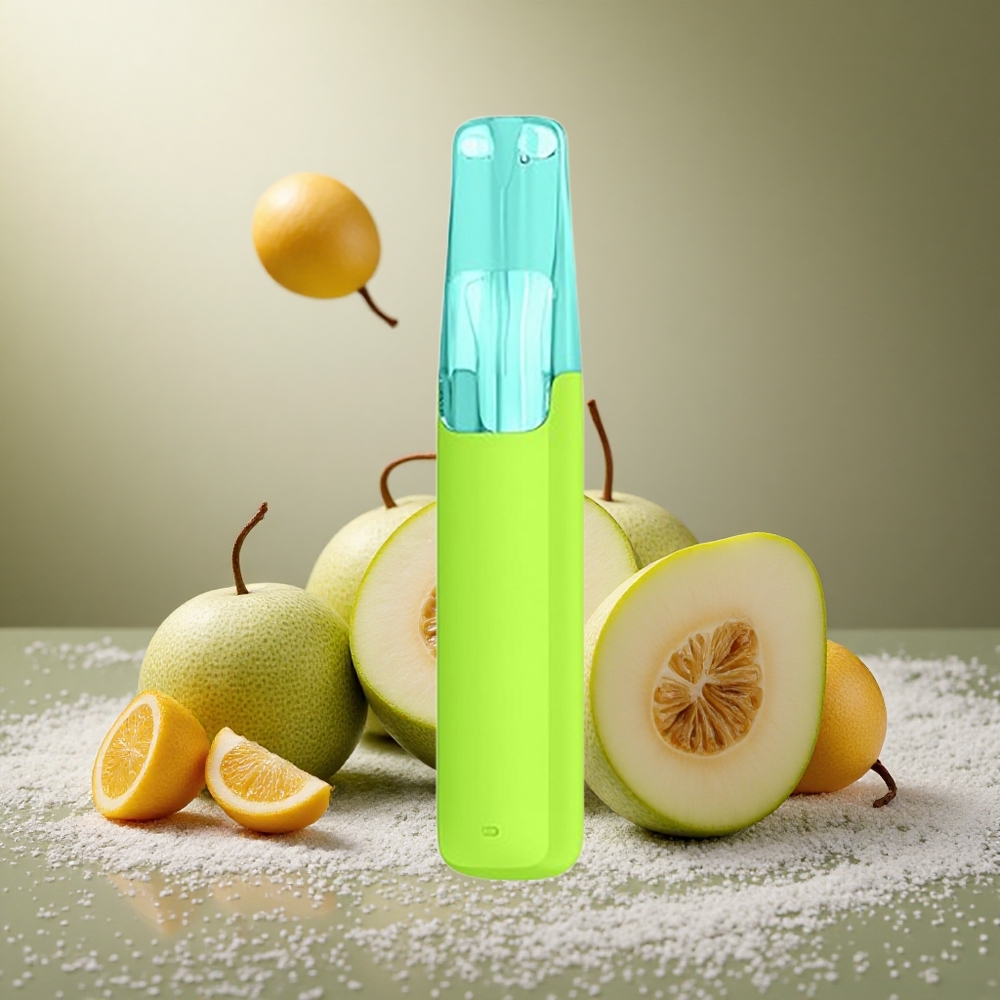 Söt Honungsmelon Snowplus Dash 4000 Puffs Keramisk Atomizer 7.5 ml E-vätska Sverige grossist