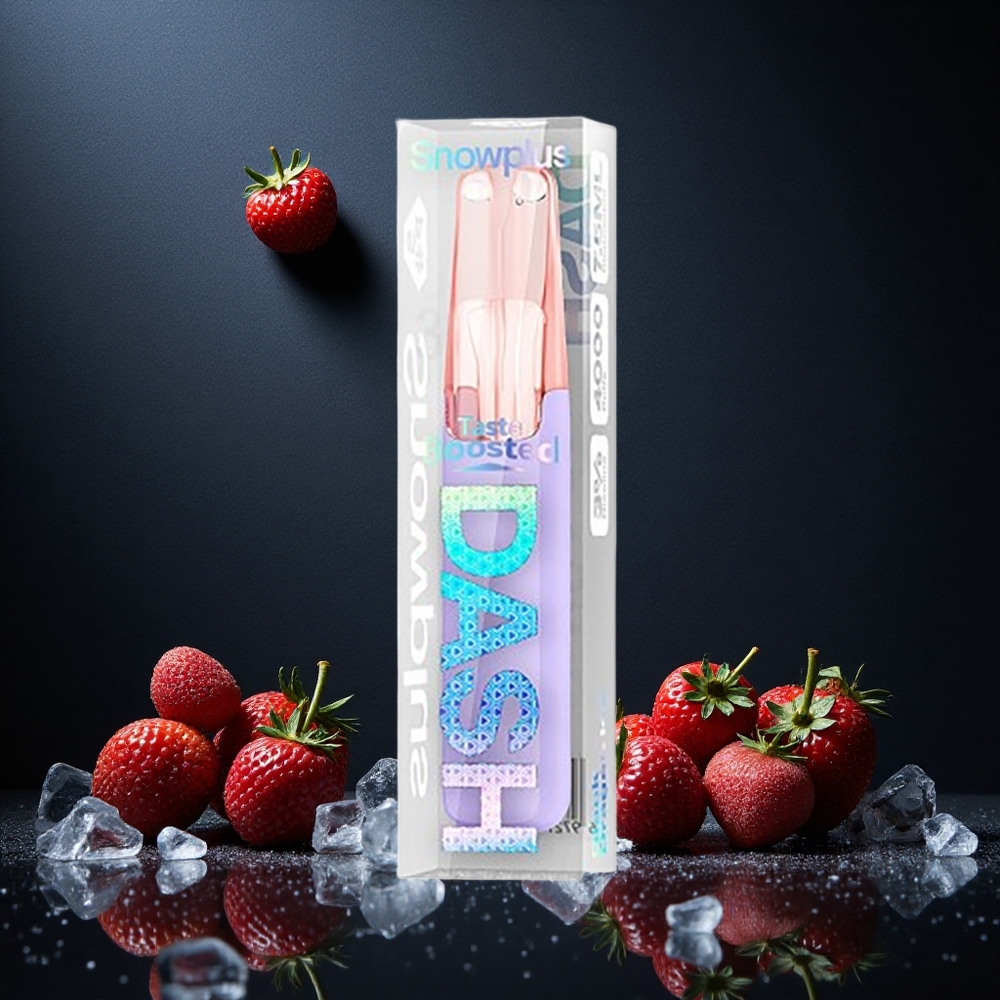 Svart Drake Is Snowplus Dash 4000 Puffs Keramisk Atomizer 7.5 ml Sverige grossist