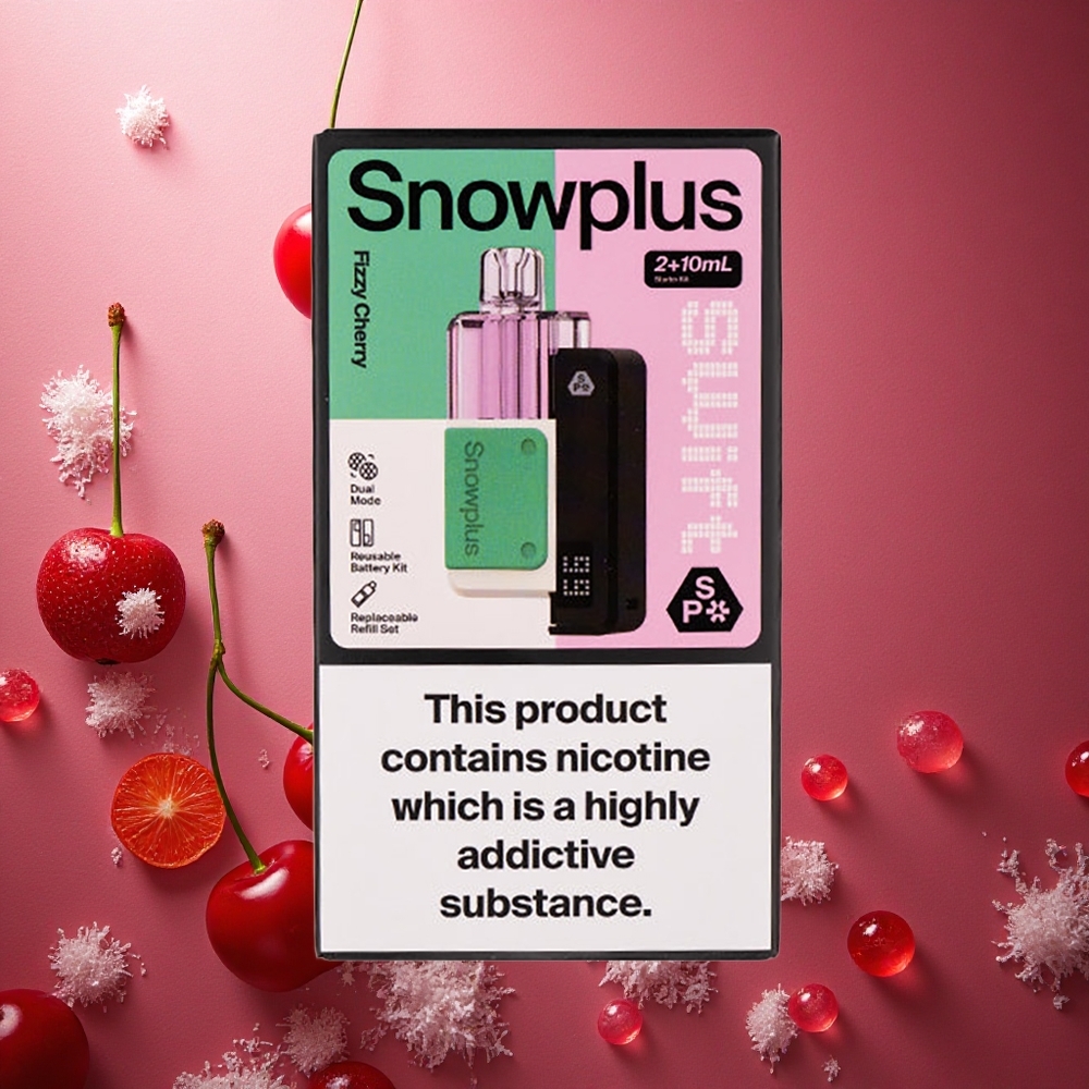 Friskt Körsbär Snowplus Swift 5000 Puffs Dual Mesh 1000 mAh Sverige grossist