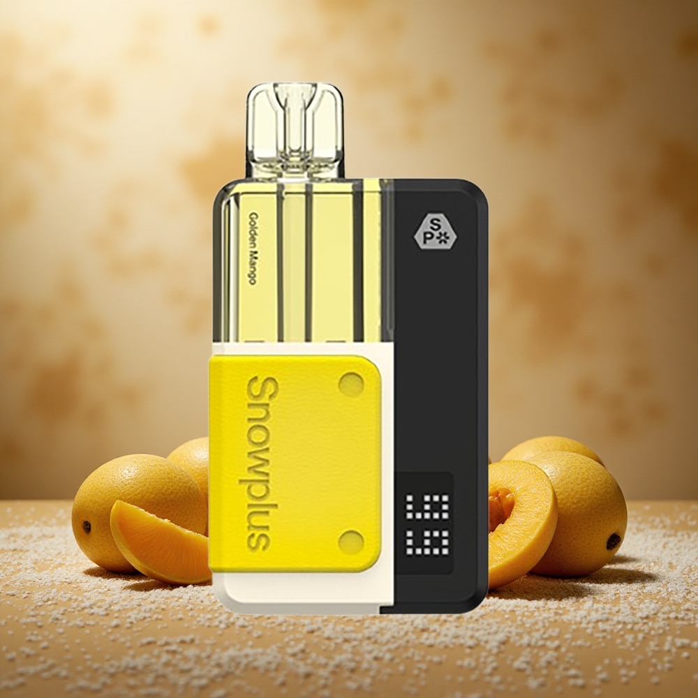 Gyllene Mango Snowplus Swift 5000 Puffs Dual Mesh 1000 mAh Sverige grossist