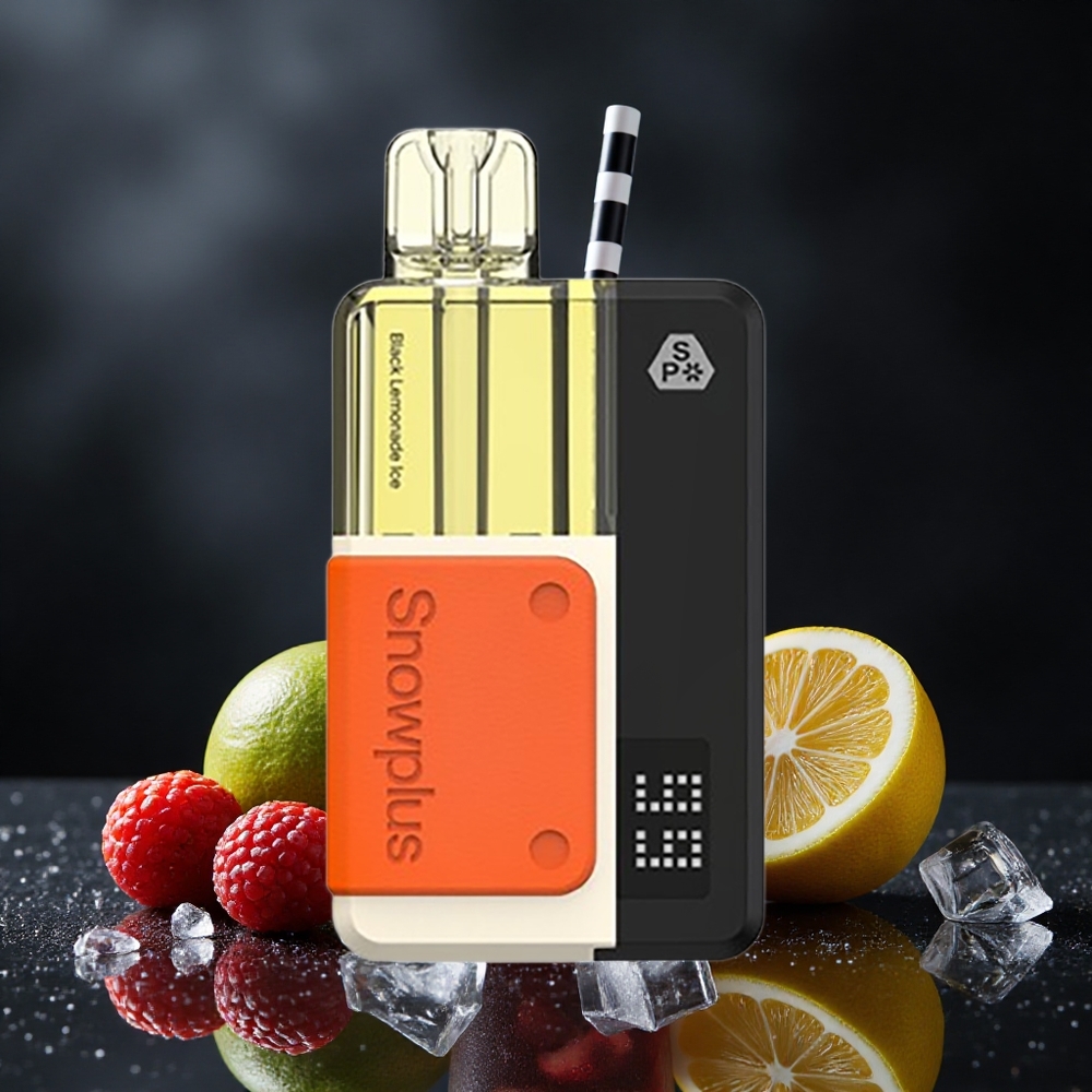 Svart Lemonad Is Snowplus Swift 5000 Puffs Dubbel Nätverksatomizer 1000 mAh Sverige grossist