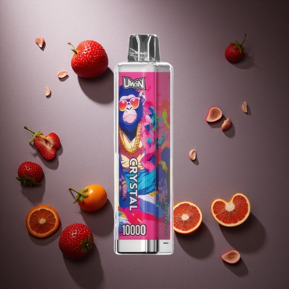 Dammsugare Kombination UWIN Crystal 10000 Puffs 18ml Kapacitet 650mAh Batteri Sverige grossist