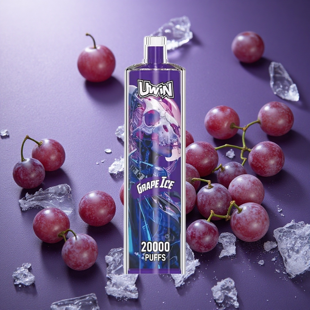 Vindruvis Kombination Uwin Shisha Crystal 20000 Puffs 22ml Kapacitet Sverige grossist
