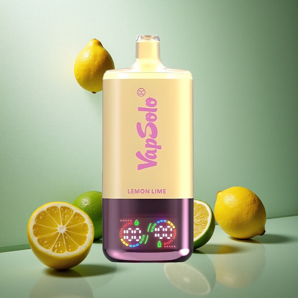 Citron Lime VapSolo Triple 30000 Puffs 40ml Sverige grossist