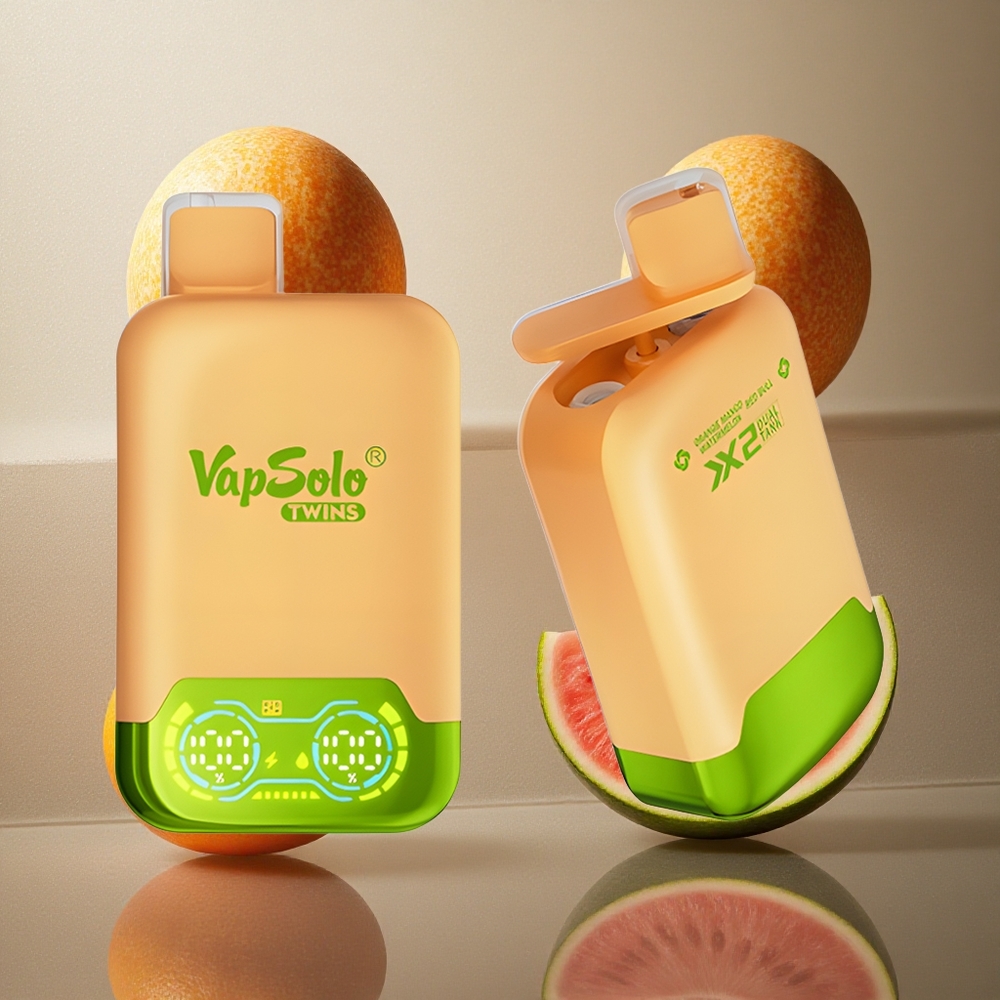 Apelsin Mango Vattenmelon & Red Bull Vapsolo Twins 20000 Puffs 40 ml Sverige grossist