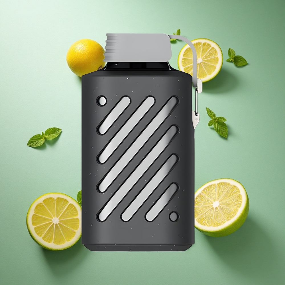 Citronmynta VOZOL GEAR 10000 Engångs Ecigg 10000 puffar VAMT Mesh Coil Sverige grossist