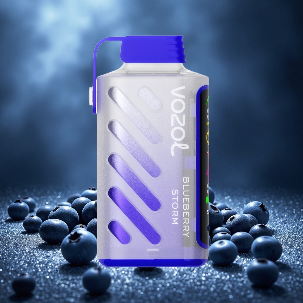 Blåbär Storm VOZOL Gear Power 20000 Puffs 20mL Sverige grossist