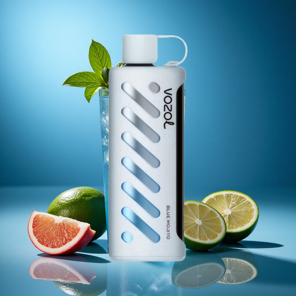 Blå Mojito VOZOL Gear Shisha 25000 Puffar Dual Mesh Dual Modes Sverige grossist
