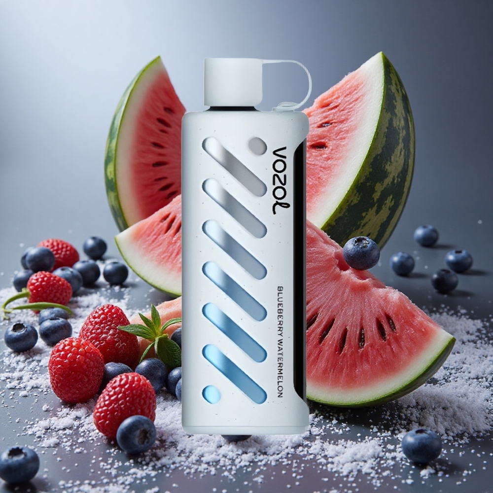 Blåbär Vattenmelon VOZOL Gear Shisha 25000 Puffs 1000mAh 5mg/ml Nikotin Sverige grossist