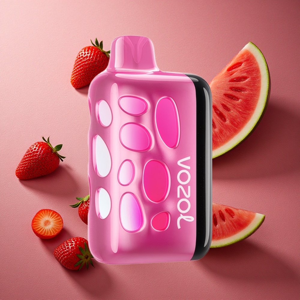 Jordgubb Vattenmelon VOZOL RAVE 40000 270 grader Vibrant Glow 1000mAh Sverige grossist