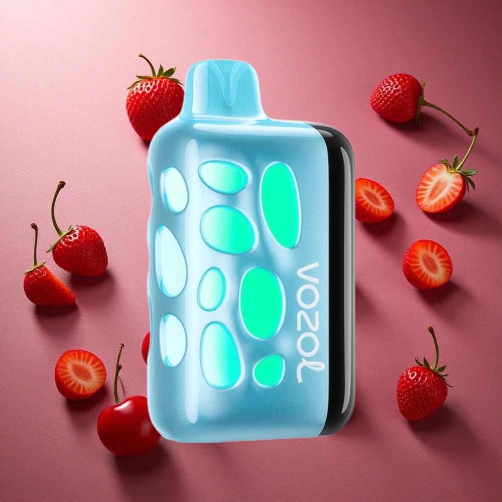 Körsbär Jordgubbe VOZOL RAVE 40000 270 grader Vibrant Glow Design 80% laddning på 20 min Sverige grossist