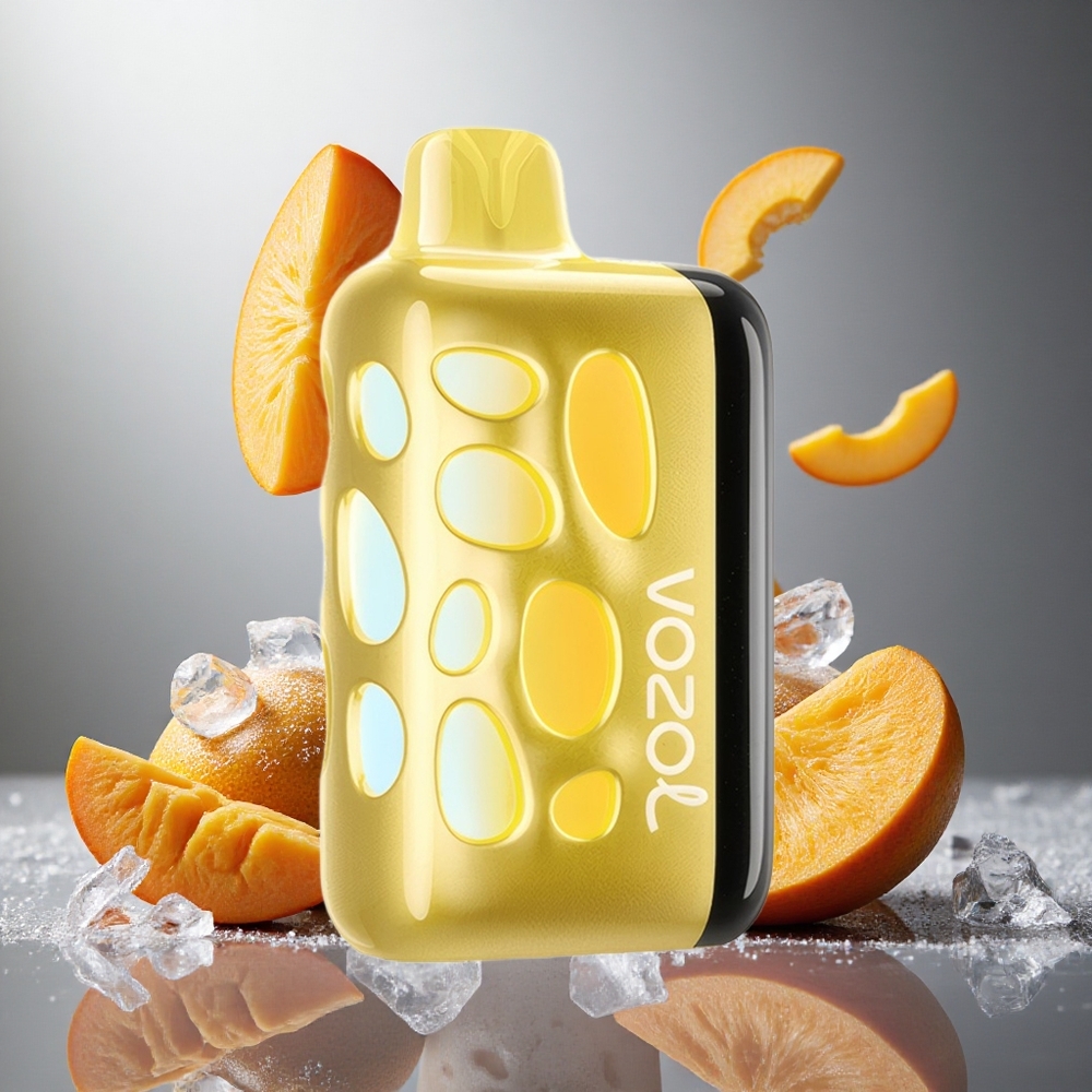 Mango Is VOZOL RAVE 40000 Engångs Vape 270 grader Vibrant Glow Design 80% Uppladdad på 20 Min Sverige grossist