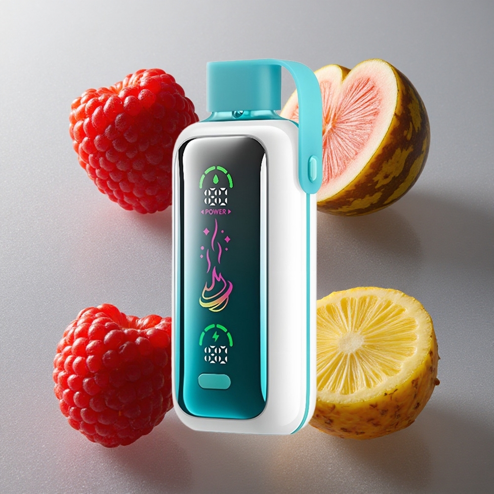 Hallon Äpple Vattenmelon Ananas VOZOL Star 20000 Puffs 2.2" HD-spegelskärm Dubbla mask 650mAh Sverige grossist