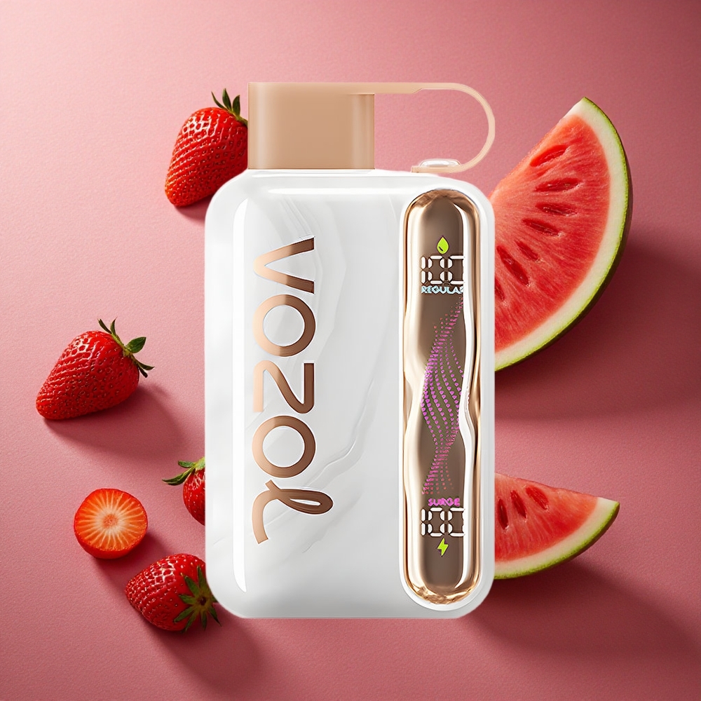 Jordgubb Vattenmelon VOZOL STAR 40000 E-cigaretter 1000mAh 20/50mg/ml Nikotin Sverige grossist