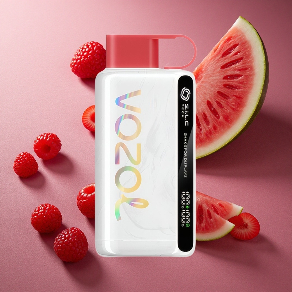 Hallon Vattenmelon VOZOL STAR 9000/12000 Engångs Vape 650mAh Batterikapacitet 30% snabbare laddning Sverige grossist
