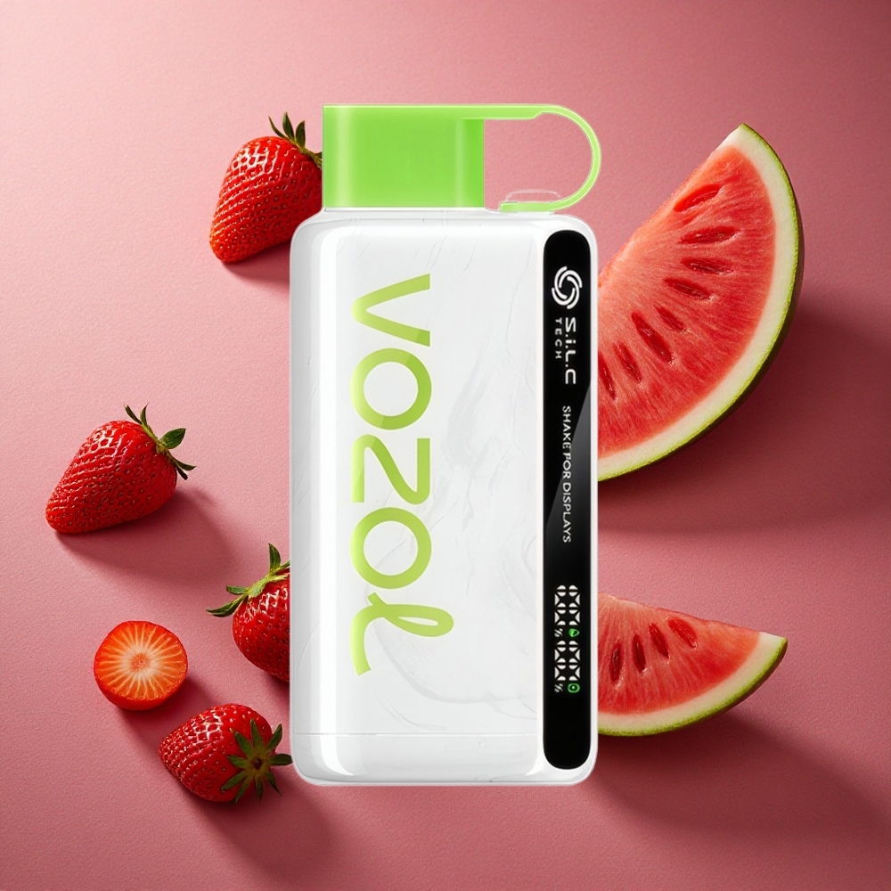 Jordgubb Vattenmelon VOZOL STAR 9000/12000 Engångs E-cigaretter 650mAh Batteri 30% Snabbare Laddning Sverige grossist