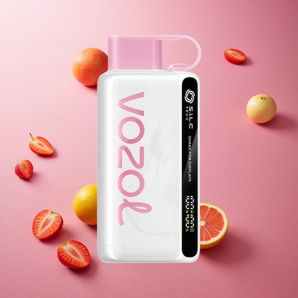 Pink Citron VOZOL STAR 9000/12000 9000/12000 Puffar Skaka för Display 650mAh Sverige grossist