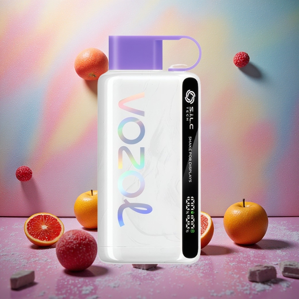 Regnbågsgodis VOZOL STAR 9000/12000 Engångs Vape 650mAh Batteri Snabbuppladdning Sverige grossist