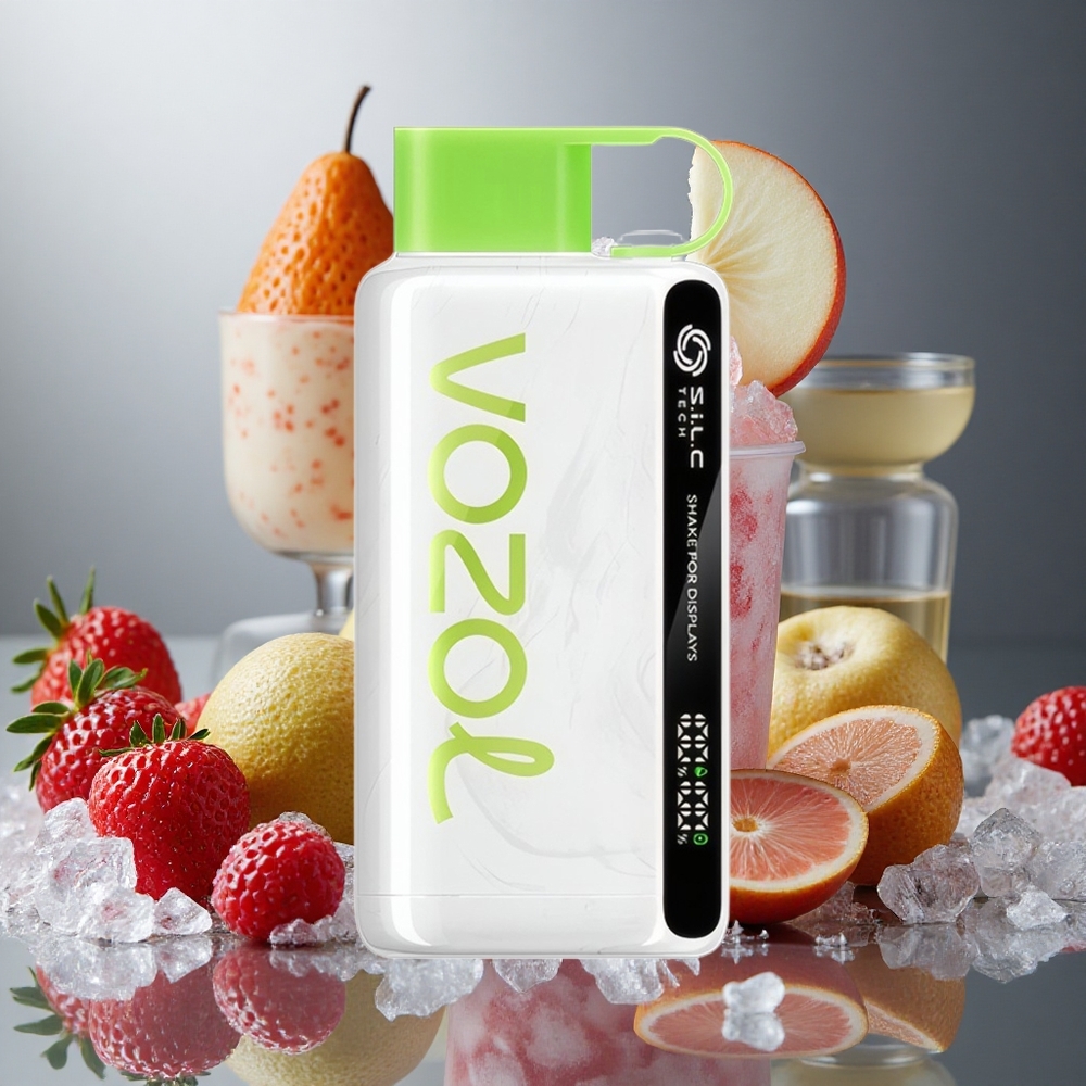 Sur Äpple Is VOZOL STAR 9000/12000 650mAh Batterikapacitet 30% snabbare laddning Sverige grossist