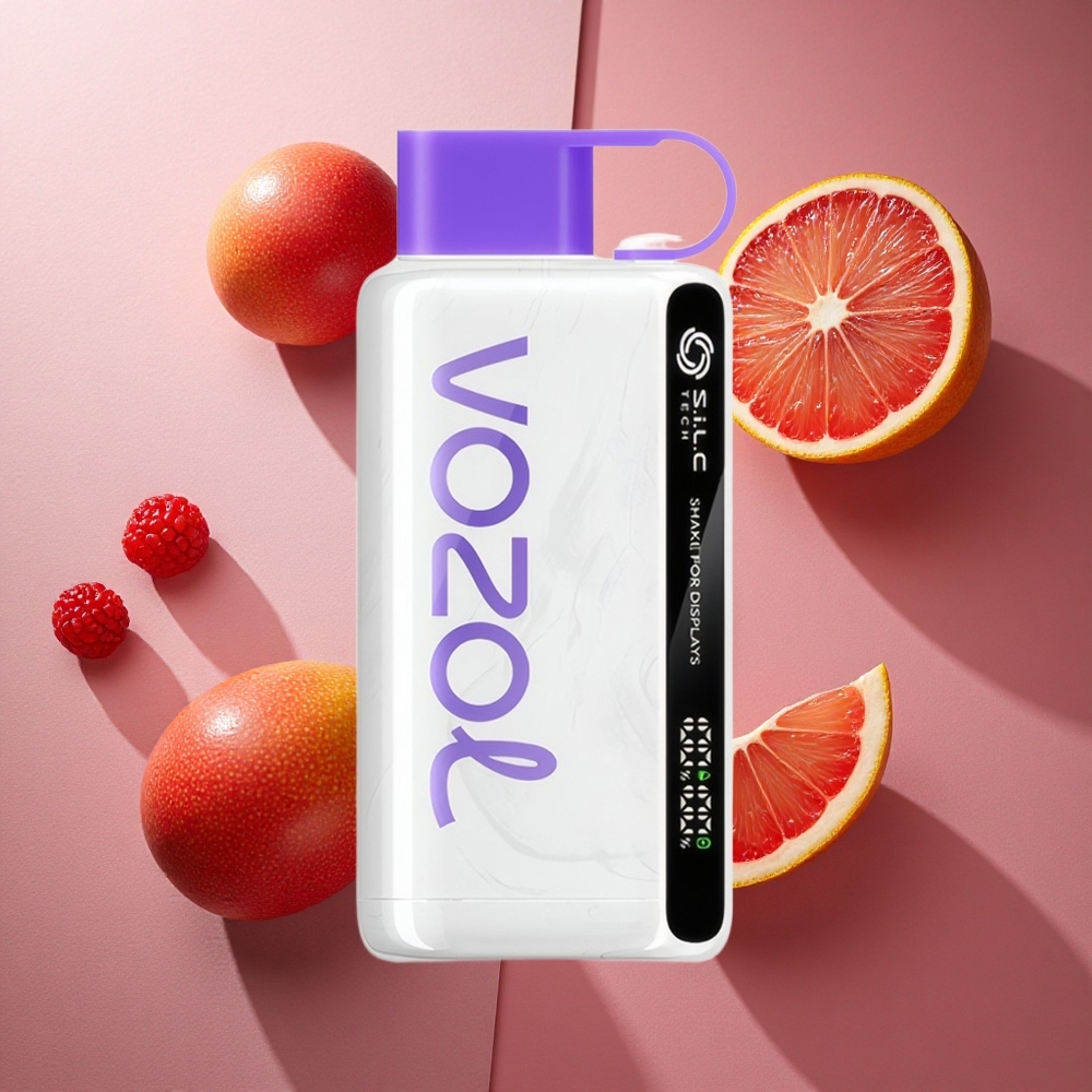 Tranbär Mango Grapefrukt VOZOL STAR 9000/12000 Engångsvape 9000/1200 puffar 650mAh Batteri Sverige grossist