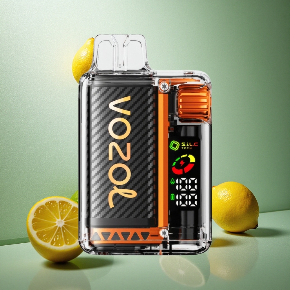 Citron Lime VOZOL Vista 20000 Puffs Återanvändbar 650mAh 6-nivå Effektjustering Sverige grossist