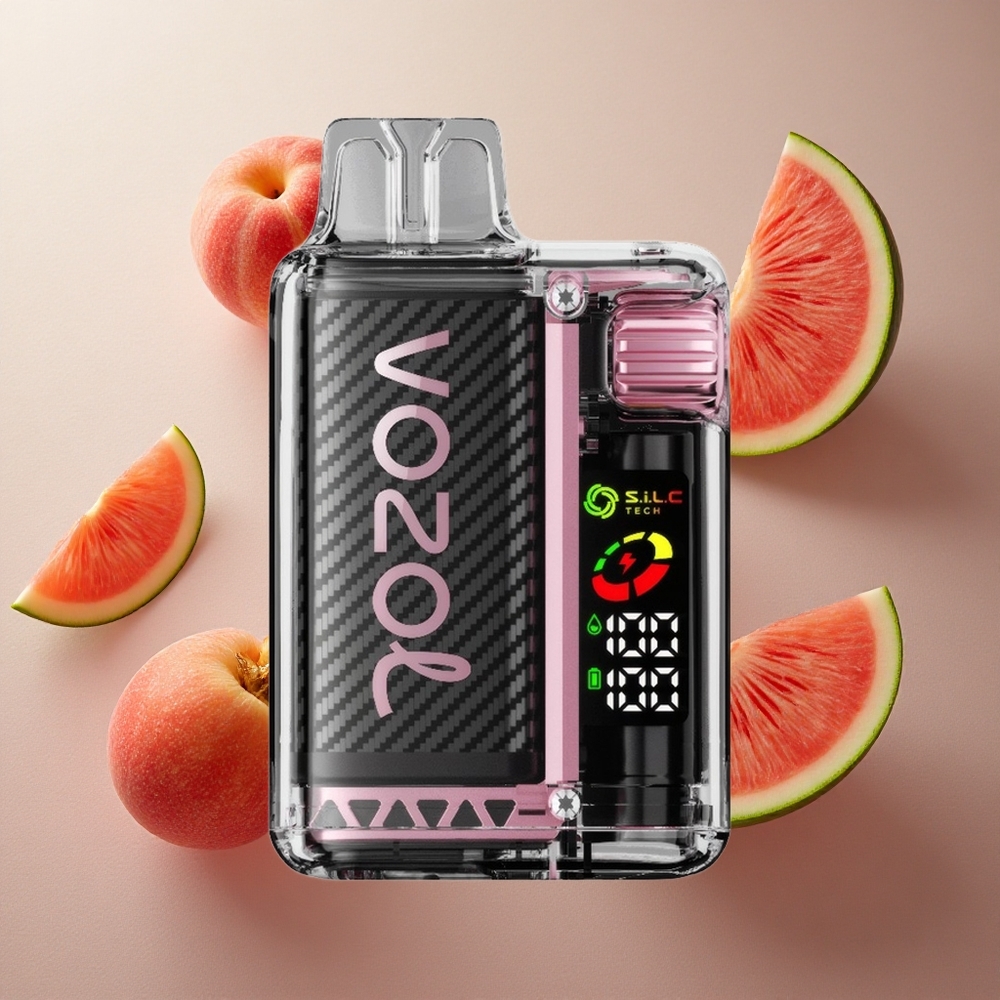 Persika Mango Vattenmelon VOZOL Vista 20000 Puffs Återuppladdningsbart Batteri 650mAh OLED Skärm Sverige grossist