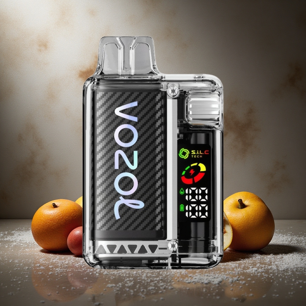 Vaniljgrädde Tobak VOZOL Vista 20000 Puffs Återuppladdningsbart Batteri 650mAh 6-nivå Effektjustering Sverige grossist