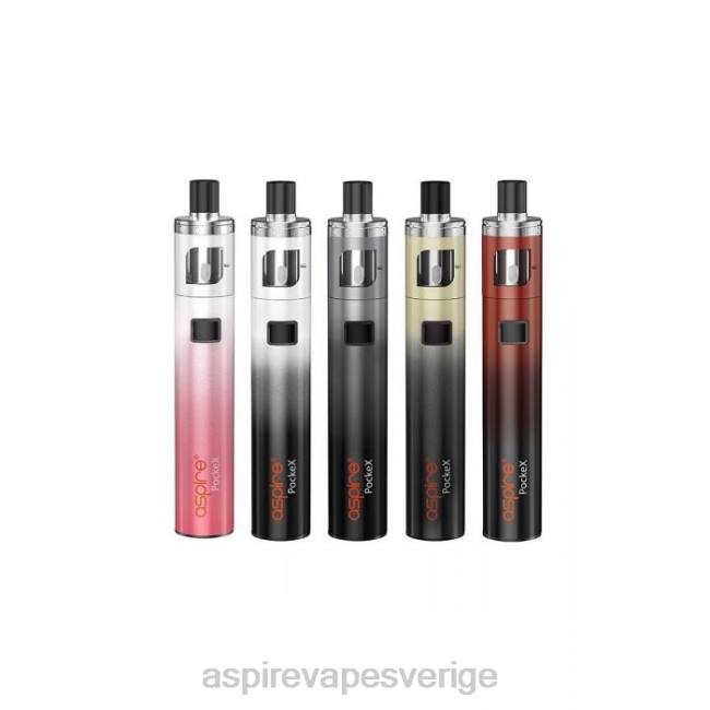 Aspire Vape Shop - Aspire Pockex jubileumsupplaga kit R884119 guldgradient